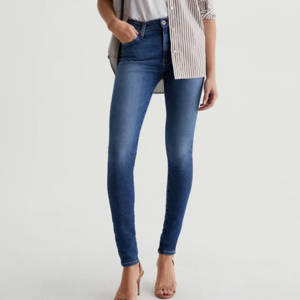 Adriano Goldschmied womens 30R the Farrah skinny high-rise jean